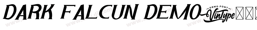 Dark Falcun Demo字体转换